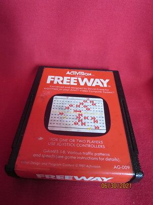 Freeway (Atari 2600, 1981) Activision Loose Cartridge