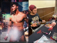 Jackson Drake Signed 8x10 Proof WWE ID Promo NXT EVOLVE AEW