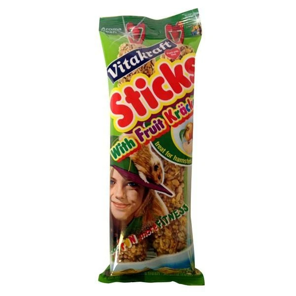Vitakraft Fruit Sticks Hamster Treats | Small Animals