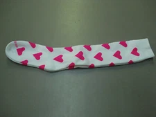 NWOT 1-800 Spike It Volleyball Sock Size Medium White/Pink 1 Pair #169M