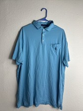 Polo Ralph Lauren Mens Polo Shirt Size XL Classic Fit Short Sleeve Blue Preppy