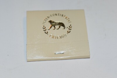 Inter-Continental Chicago 30 Strike Matchbook