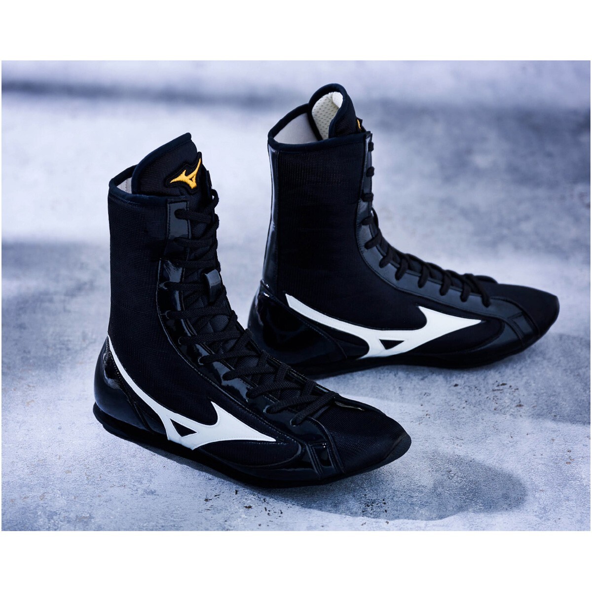 MIZUNO Boxing Shoes Finisher MID Black×White 21GA2310 23