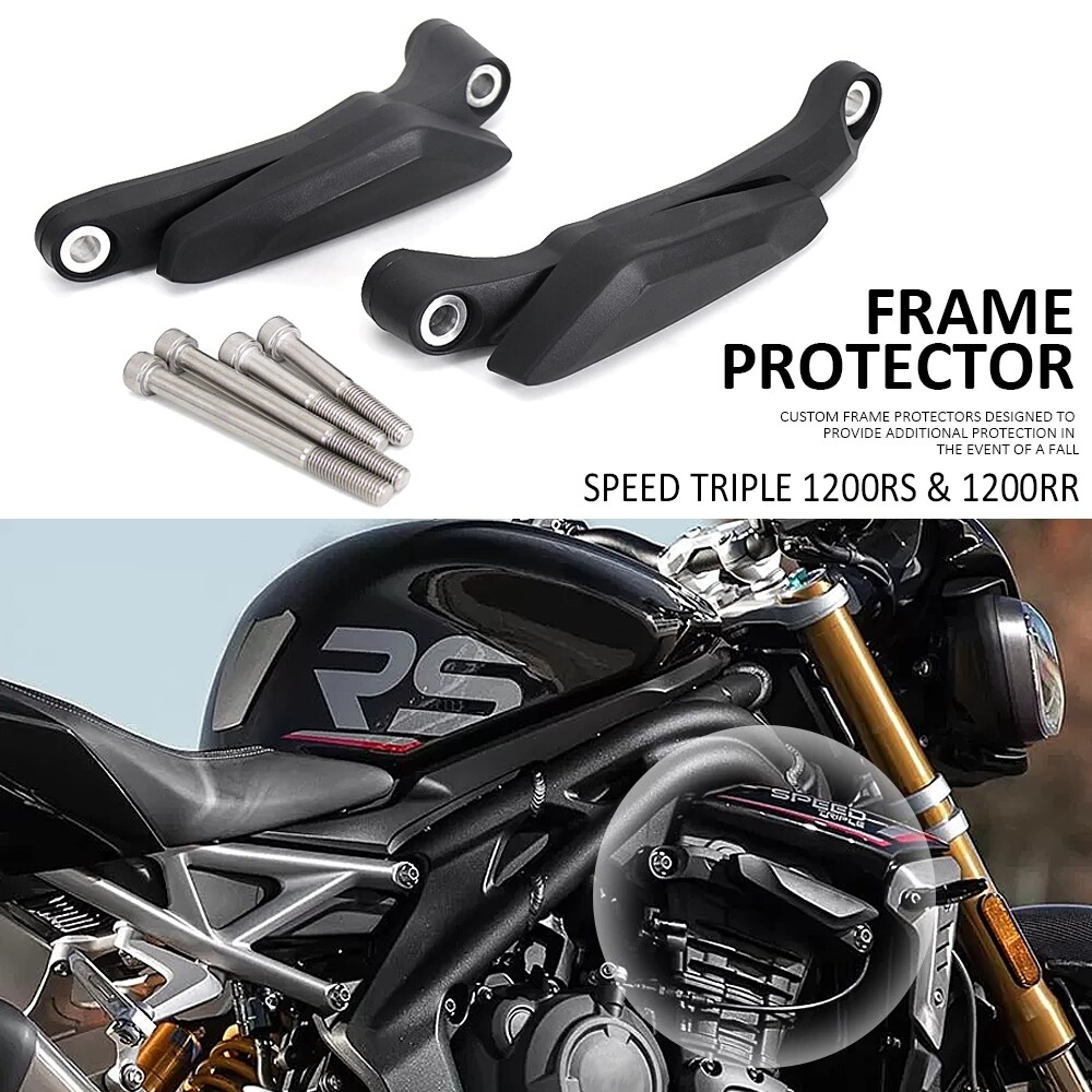 For Speed Triple 1200 RS 1200 RR Motorcycle Frame Slider Crash Pad Protector