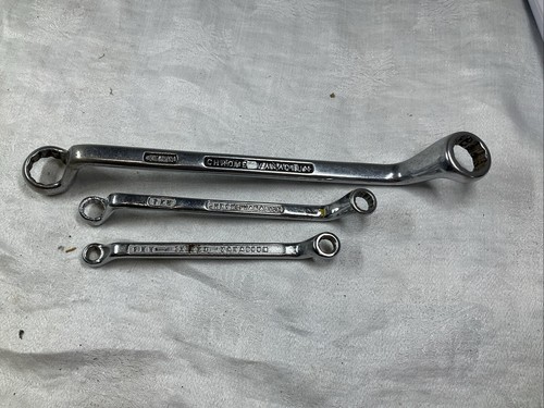 3 VINTAGE GORDON METRIC CRANK RING SPANNER WRENCH TOOL 17 16 9 8 7 6 mm CLASSIC - Picture 9 of 16