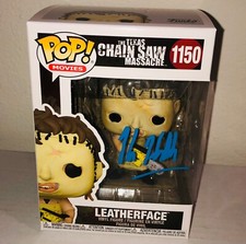 Kane Hodder Texas Chainshaw Massacre Leatherface #1150 Signed Funko Pop PSA E