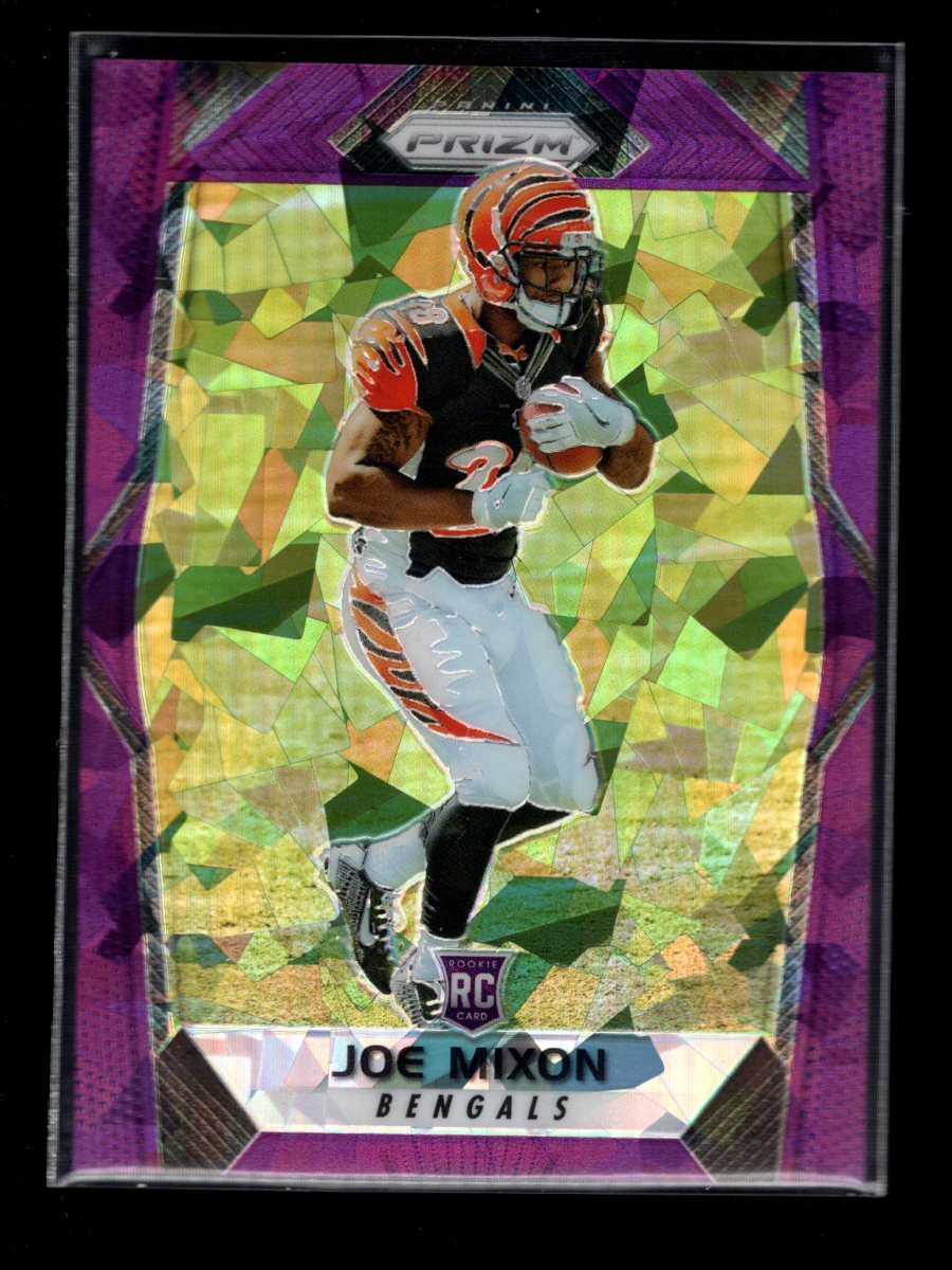 2017 Panini Prizm Purple Crystals #261 Joe Mixon RC /75 - Cincinnati Bengals