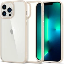Spigen Ultra Hybrid iPhone 6.7” iPhone 13 Pro Max case (2021) ACS01618 Sand Beig
