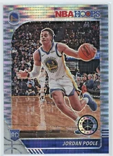 Jordan Poole RC SILVER PULSAR SP - 2019-20 Hoops Premium - Rookie #223