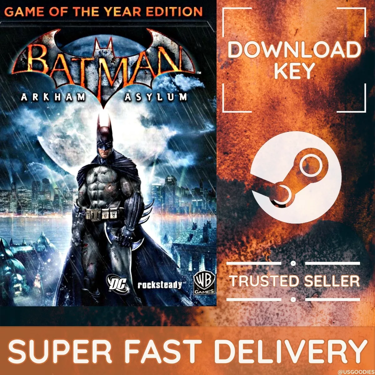 Batman: Arkham Asylum Game of the Year Edition on Steam