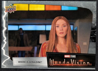 Wanda Vision 2022 Marvel Upper Deck Card #37 (NM)