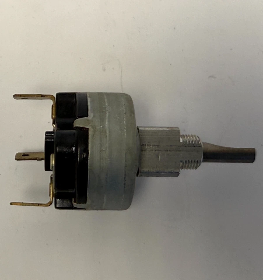Interruptor de control de limpiaparabrisas de una sola velocidad Plymouth 1957-1958 1752233 Nuevo de Lote Antiguo Foto 4 de 4
