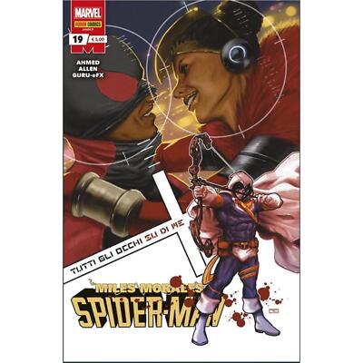 CHRISTOPHER ALLEN SALADIN AHMED MILES MORALES SPIDER-MAN 19 PANINI