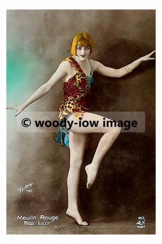 rp17531 - Moulin Rouge Showgirl, Miss Lilly - Druck 6x4 - Bild 1 von 1