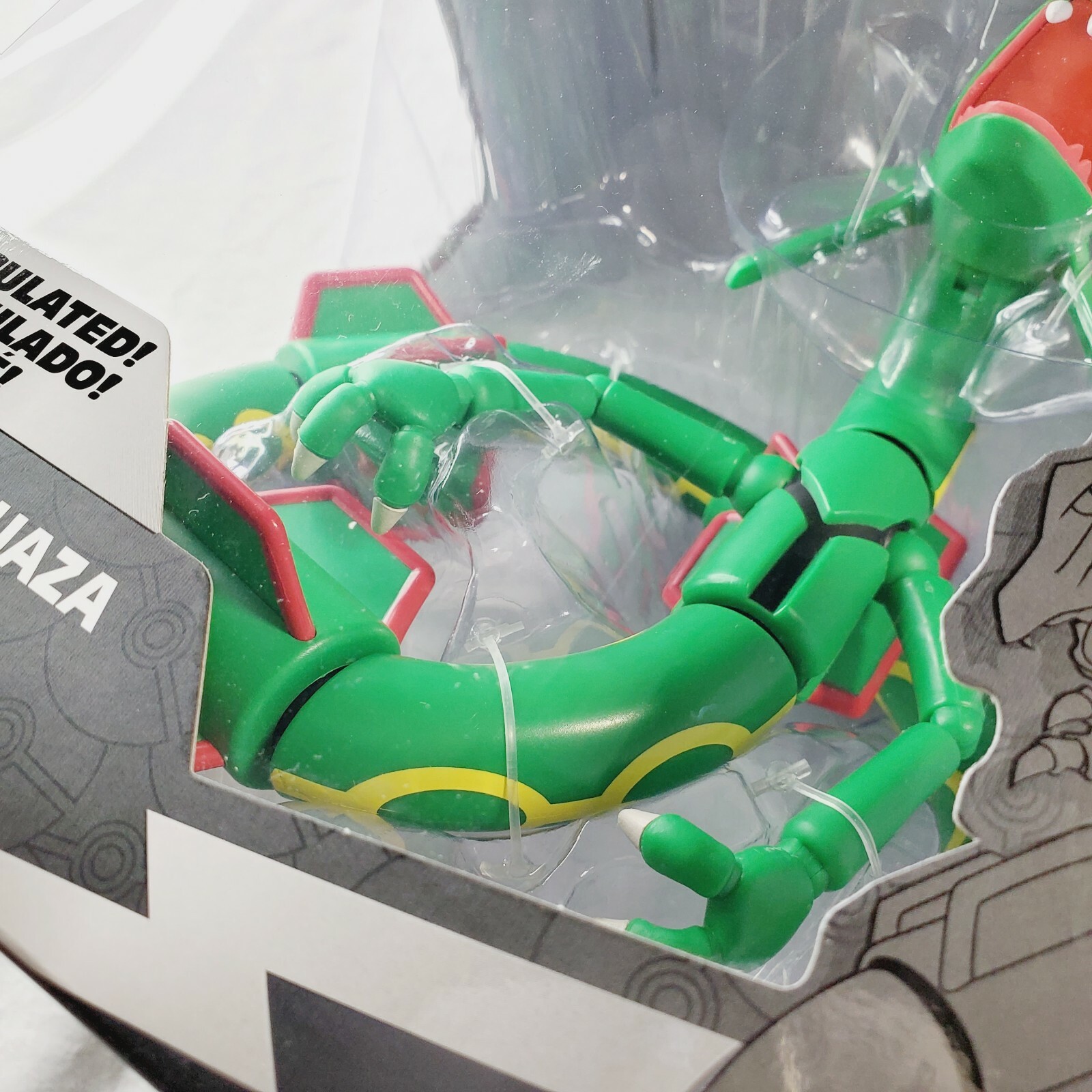 Brinquedo Boneco Pokemon Select Rayquaza Articulado 2673