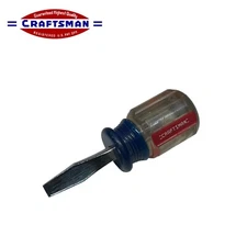 Vintage Craftsman Screwdriver  Flathead Flat Head Slotted 1/4 4151 WF