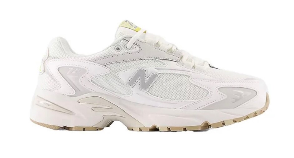 New Balance 725 Men's Sz 8-12 Casual Running Shoe White Gum