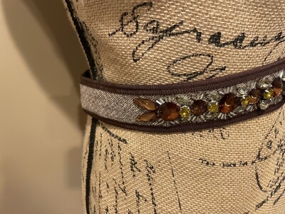 New Anthropologie Twill Rhinestone Belt Small B-1340 Anthropologie Rhinestone Belts for Women for sale | eBay main image 4