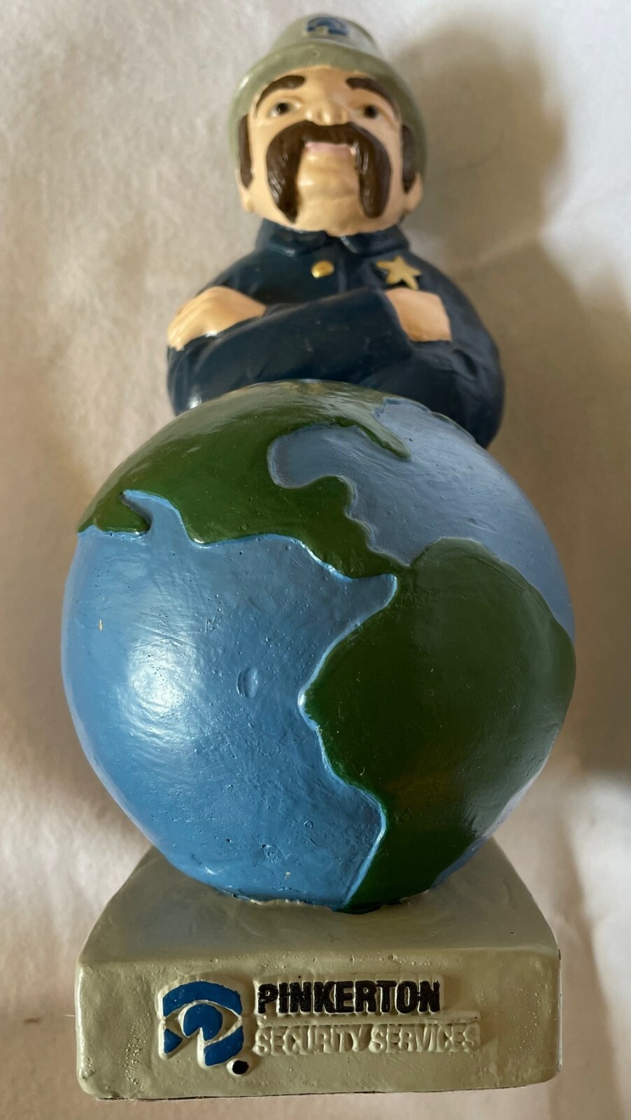 Vintage Pinkerton’s Inc. 1992 Chalkware Figurine Statue eBay