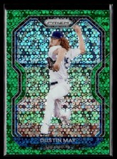 Dustin May - 2021 Panini Prizm Green Donut Circles Prizm #205 Dodgers