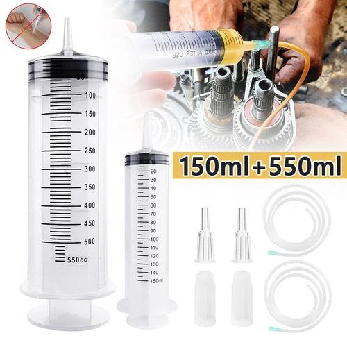 Ölsaugspritze Transfer Spritze Absaugspritze 150ml / 550ml für Getriebeöl Motor - Bild 14 von 18