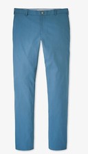 Peter Millar Crown Sport Eb77 Performance 5 Pocket Golf Pant Rainfall Blue 33x32
