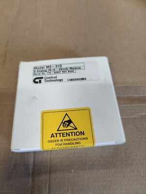 NEW Control Technology Corp M3-31D Analog Input Module 8 Inputs 4-20mA, 16Bit