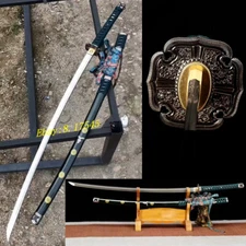 130CM Nodachi TaChi Long Sword Sharp Damascus Steel Japanese Samurai Katana