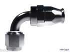 AN-10  10AN 90 Degree PTFE Stealth Black Hose Fitting