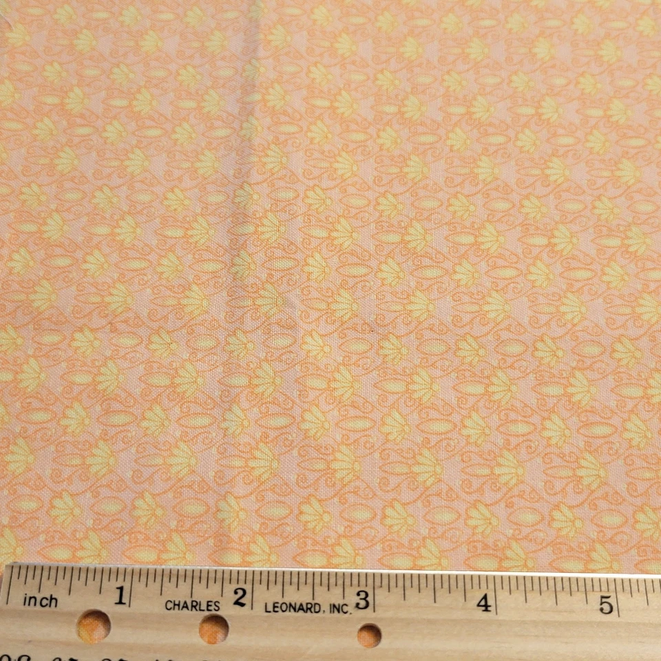 Cotton Fabric Lot 6 Fat Quarters Ocean Floral Plaid SSI Blank Quilting Crafts  - Image 2 of 4