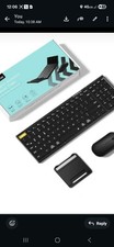 Foldable Keyboard and Mouse, Folding Wireless Keyboard Mouse Combo with Portable