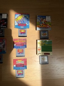 Nintendo Virtual Boy Video Game Console VUE-001 Red with 9 games + AC Adapter 