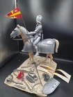 Marx Sir Stuart The Silver Noble Knight and The Armored Horse Valor W/box. MG