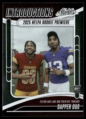 2025 Panini Absolute #I-TFN Dapper Duo Introductions