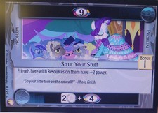 My Little Pony Equestrian Odyssey Strut Your Stuff 197 - U - x3 MLP CCG