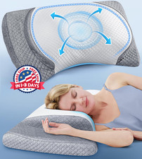 Almohadas Ortopedicas Para Cervical Alivio Dolor Cuello Foam Memory Dormir Bien