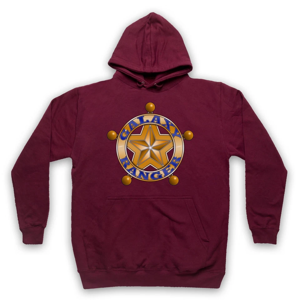 Sweat à capuche unisexe adulte GALAXY RANGERS RANGER LOGO SPACE WESTERN ANIMATION - Photo 1/1