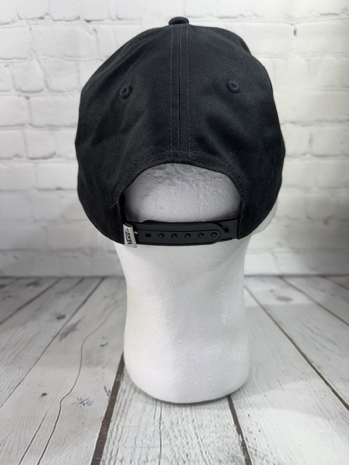 VANS Hat Snapback OTW Black Gray Patch Skateboard… - image 4