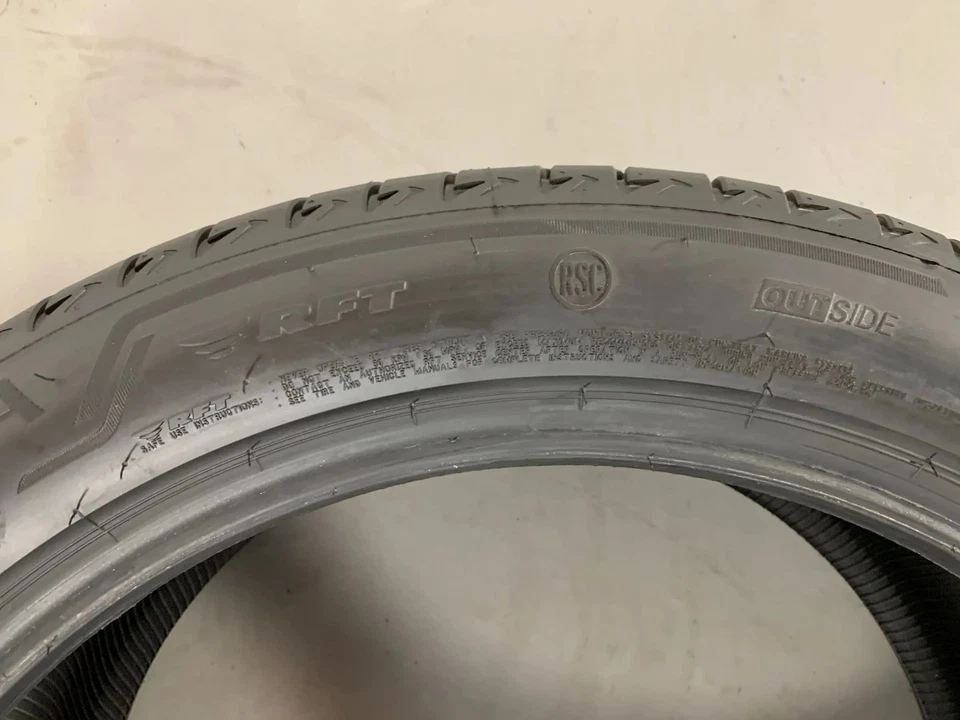 2x Bridgestone Alenza 001 275/40 R20 106W Sommerreifen RSC Run Flat X3 X4 X5 X6 - Bild 4 von 4