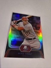 Mike Trout 2012 Bowman Platinum #16 Los Angeles Angels MINT MVP ROY 2nd Year