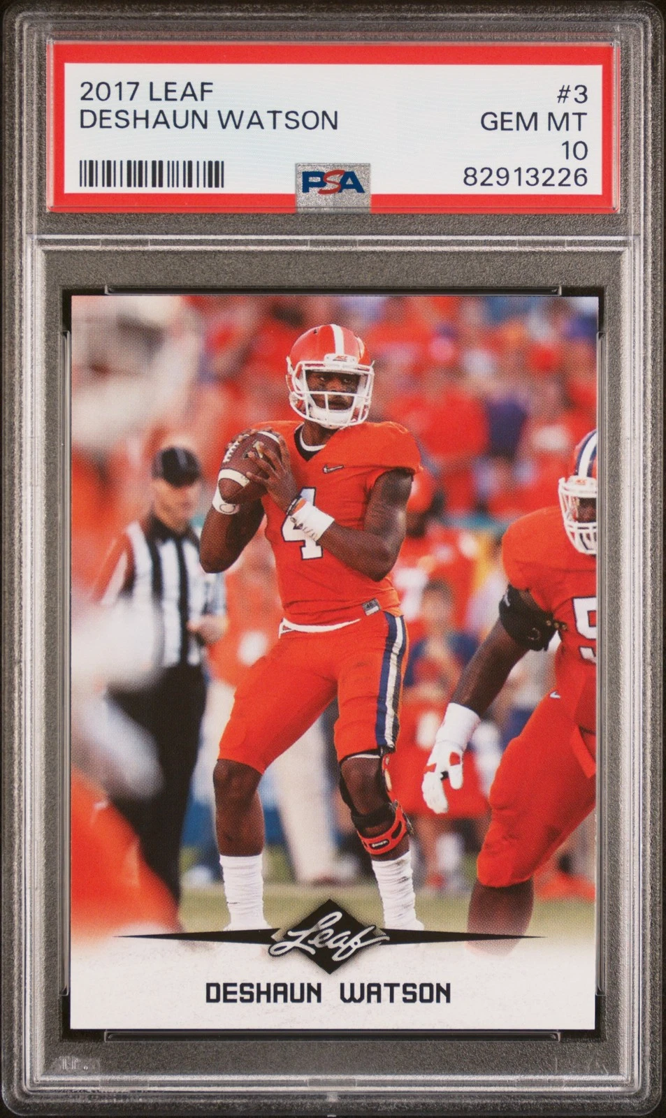 Deshaun Watson Leaf #3 Base