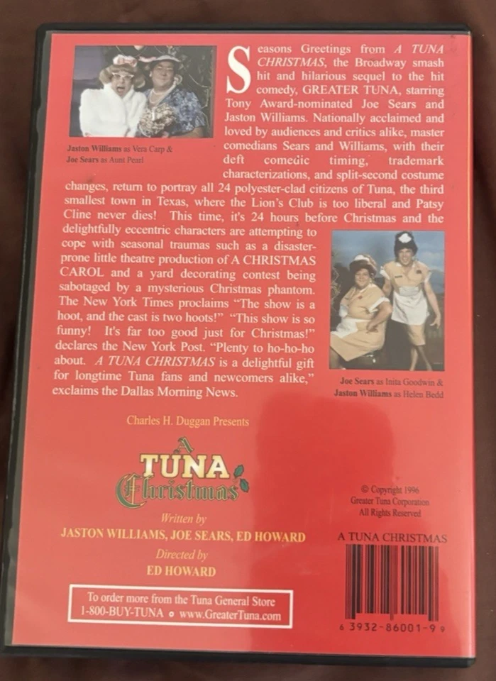 A TUNA CHRISTMAS ( JOE SEARS & JASTON WILLIAMS ( GREATER TUNA 1996 ) - Image 2 of 2
