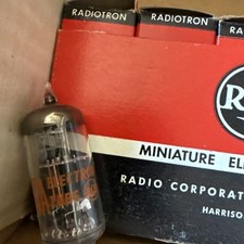 Lot Of 6: RCA 6J6A 6j6 6J6WA Tubes Halo Getter NOS/NIB TU16