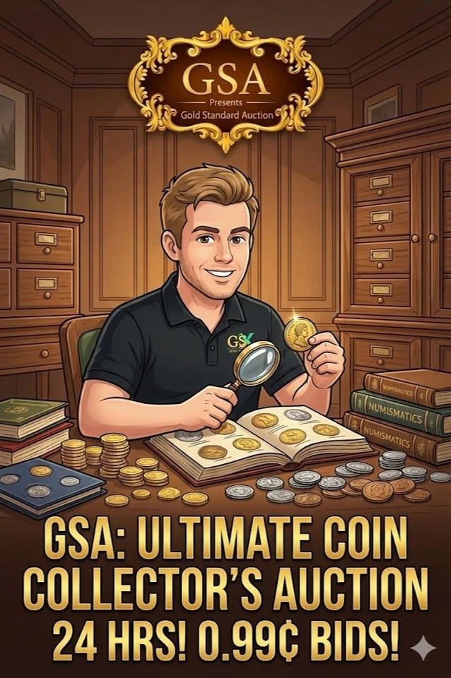 $1 Starts! Rare Coins & Sudden Death Gold & Silver w/ Sam, Amy & Christian