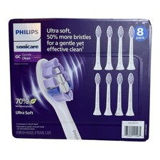 Philips Sonicare Gentle Clean Premium Replacement Brush Heads 8 Pack ToothX