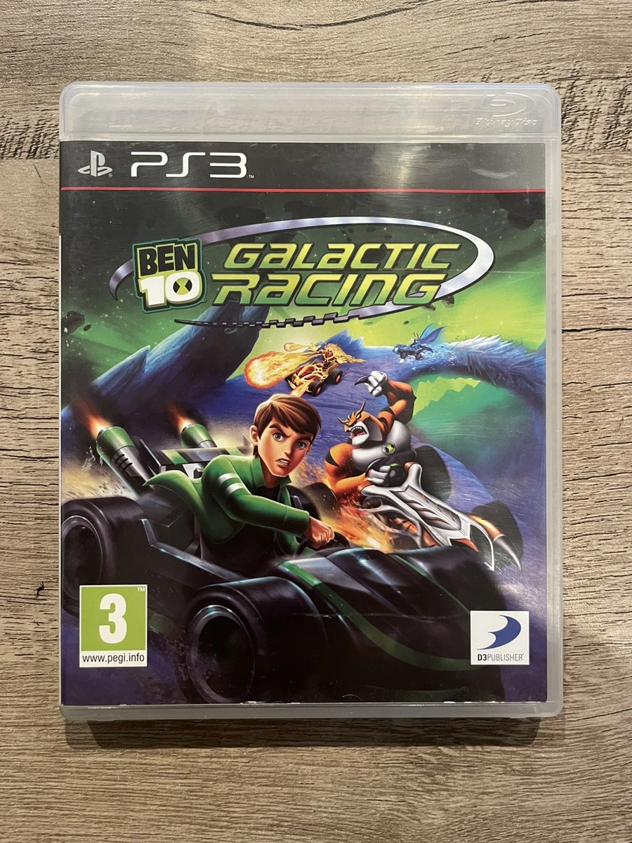 Ben 10 Galactic Racing Sur PS3 – Complet (Boîte, Notice, Disque) – PAL – Bon État