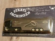 Werbetruck NEU in OVP &ndash; Staatl. Fachingen Wasser Lkw Scania 164L 530  1 : 87