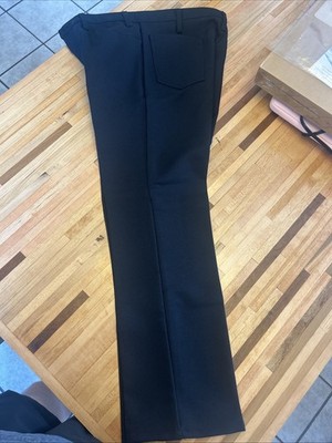 Vtg 1987 Levis 517 Sta-Prest Bootcut Pants Men 34x30 Black Tab Made in USA