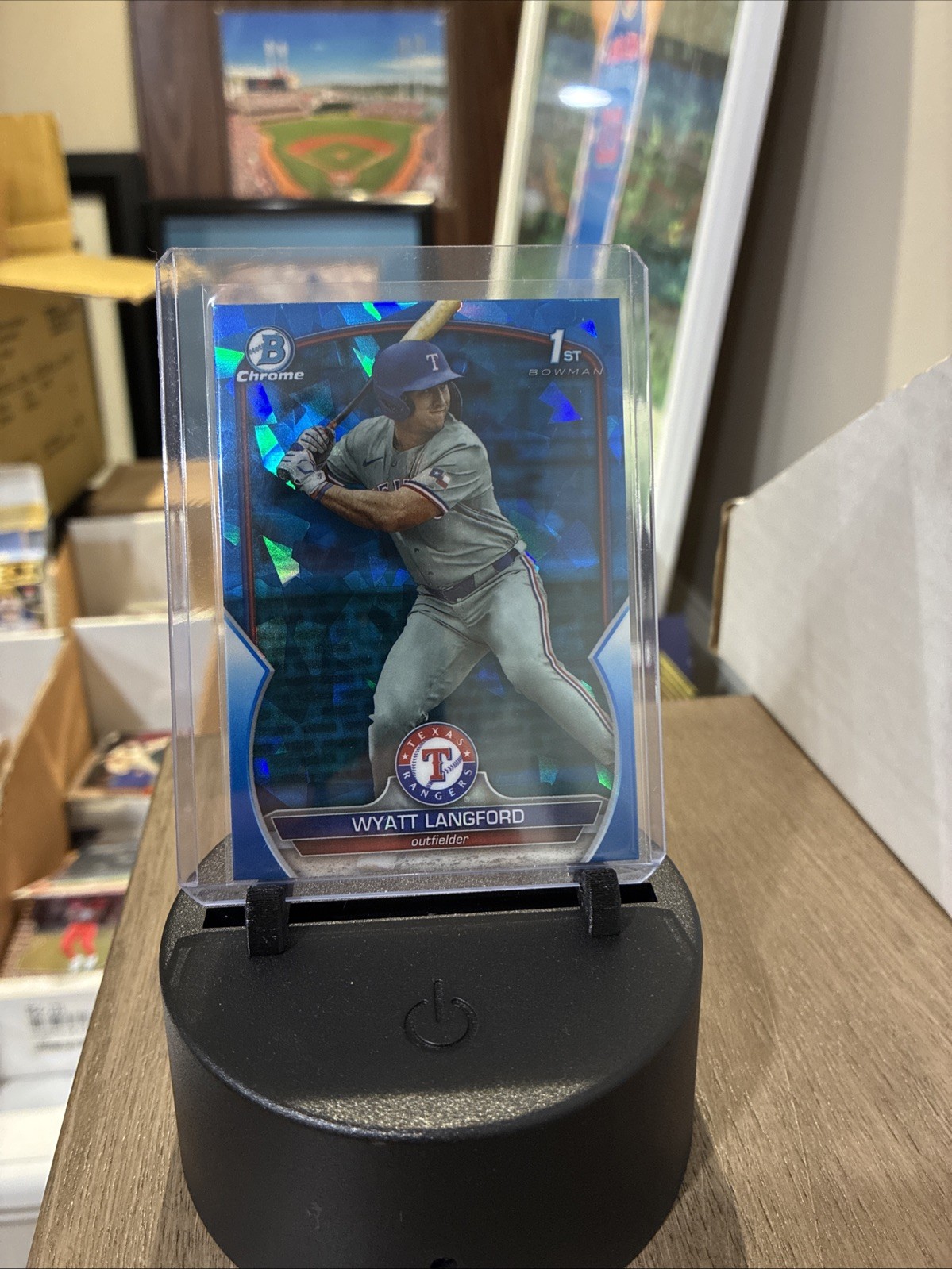 2023 Bowman Chrome Draft Sapphire Edition - Wyatt Langford #BDC-106 (RC)