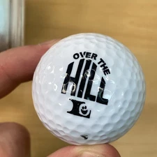 Lot of 12 "Over the Hill" Golf Balls Funny Birthday Gift Gag Gift for Golfer